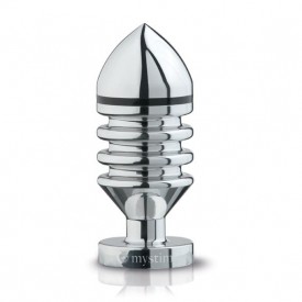 Металлическая анальная пробка Hector Helix Buttplug S - 10 см.