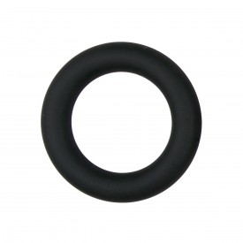 Черное эрекционное кольцо Silicone Cock Ring Small