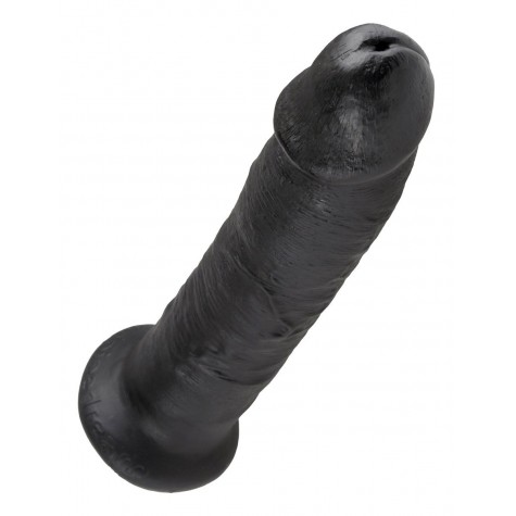 Чёрный фаллоимитатор 9" Cock - 22,9 см.