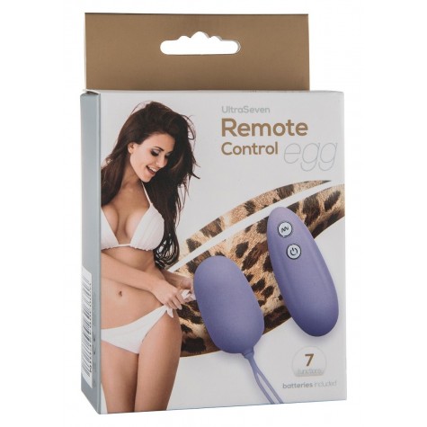 Сиреневое виброяйцо Remote Control Vibrating Egg с пультом ДУ