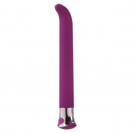 Фиолетовый вибратор 10-Function Risque G Vibes - 14,5 см.